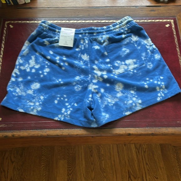 Women's Sonoma Goods For Life® French Terry Sweat Shorts Blue Size Large NEW! - Picture 3 of 9